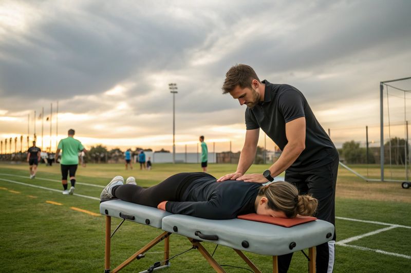 Lymphatic drain massage therapy
